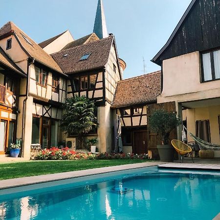 Maison D'Hotes La Rose D'Alsace Rosheim Exterior photo