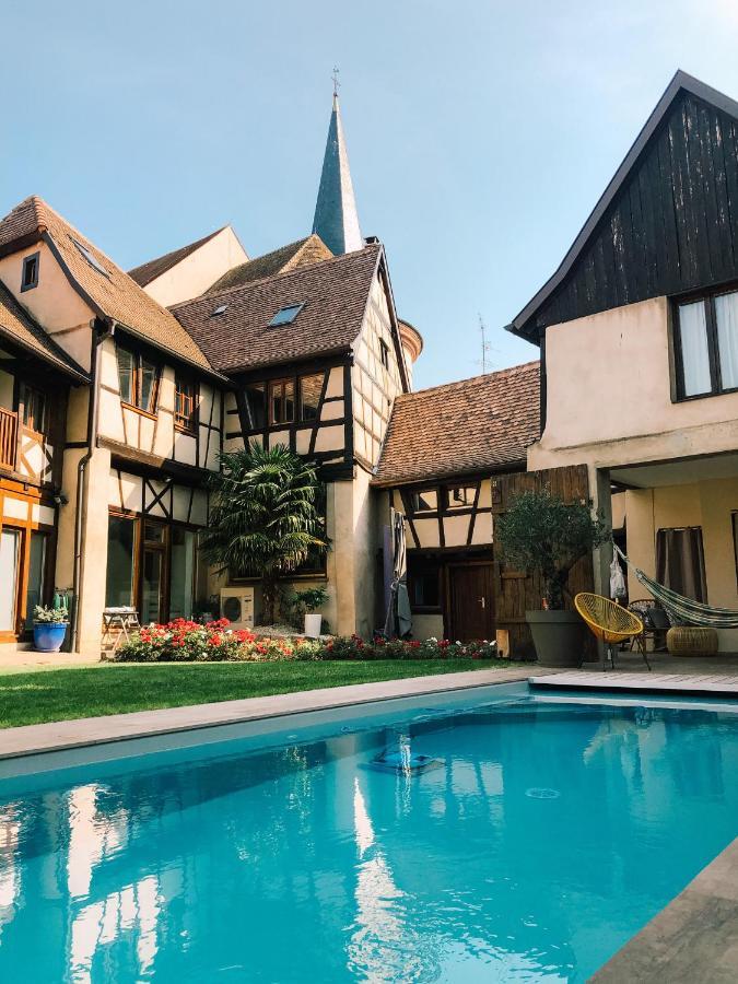 Maison D'Hotes La Rose D'Alsace Rosheim Exterior photo